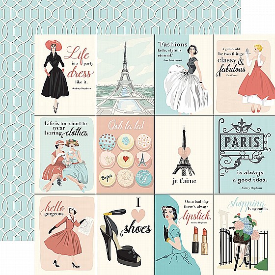 3X4 JOURNALING CARDS EN VOGUE