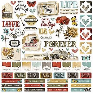 Ancestry - Cardstock Sticker Ancestry - Cardstock Sticker