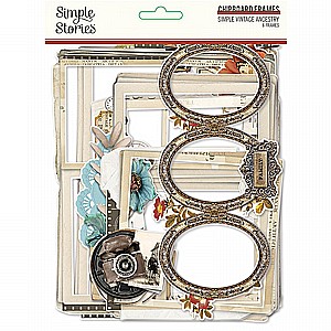 Simple Stories - Simple Vintage Ancestry Collection Chipboard Frame Simple Stories - Simple Vintage Ancestry Collection Chipboard Frame