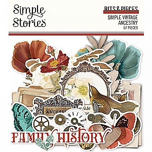 Simple Vintage Ancestry Collection - Ephemera - Bits and Pieces Simple Vintage Ancestry Collection - Ephemera - Bits and Pieces