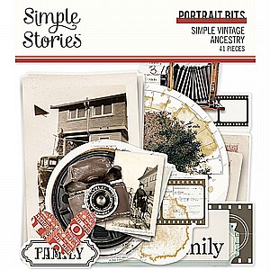 Simple Vintage Ancestry Collection - Ephemera - Portrait Bits and Pieces Simple Vintage Ancestry Collection - Ephemera - Portrait Bits and Pieces