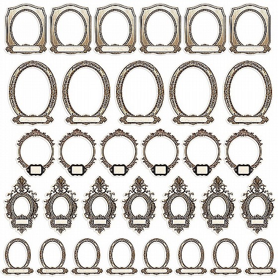 Simple Vintage Ancestry Collection - Ephemera - Frame Bits and Pieces