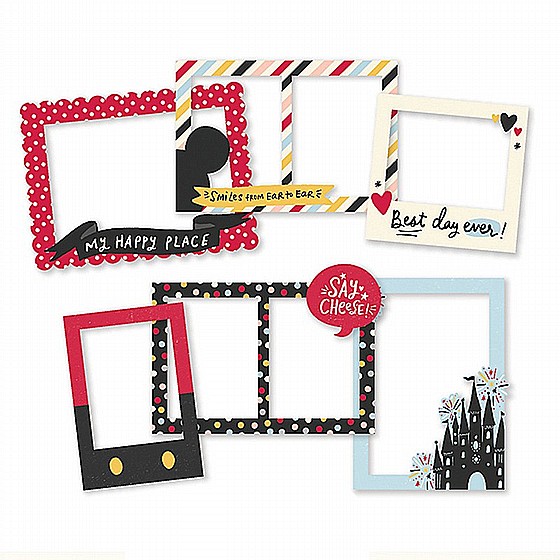 Say Cheese Main Street Collection - Chipboard Frames