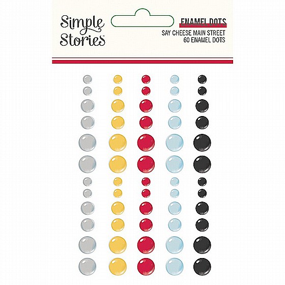 Say Cheese Main Street Collection - Enamel Dots