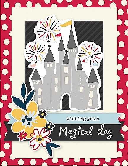 ���� ����� ������ ������ ���� Say Cheese Main Street Simple Cards Card Kit Magical Greetings