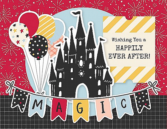 ���� ����� ������ ������ ���� Say Cheese Main Street Simple Cards Card Kit Magical Greetings