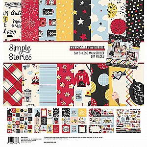 Say Cheese Main Street Collection - 12 x 12 Collection Kit Say Cheese Main Street Collection - 12 x 12 Collection Kit