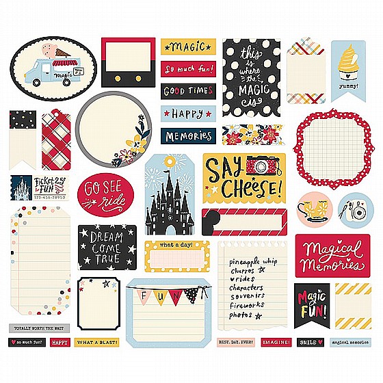  Say Cheese Main Street Collection Ephemera Journal Bits and Pieces