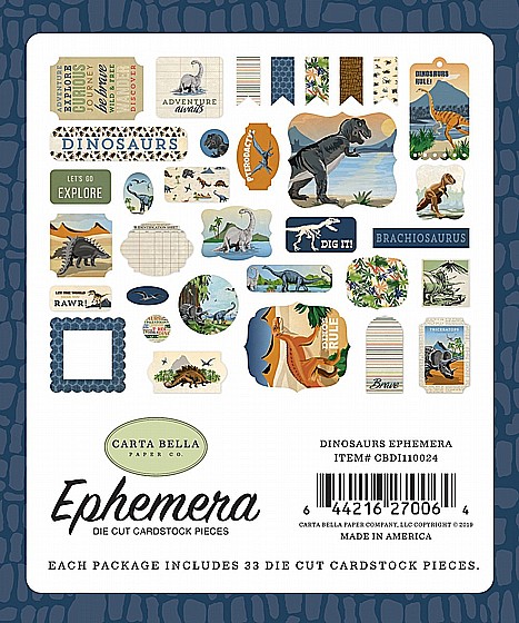 Dinosaurs Ephemera