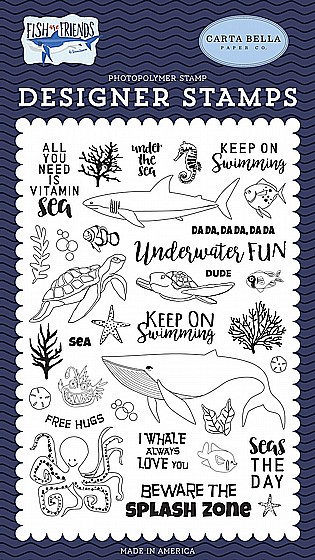 UNDER THE SEA STAMP SET