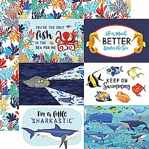 כרטיסיות ג'ורנלינג מתחת למים 4X6 JOURNALING CARDS כרטיסיות ג'ורנלינג מתחת למים 4X6 JOURNALING CARDS