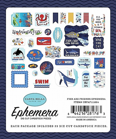  FISH ARE FRIENDS EPHEMERA