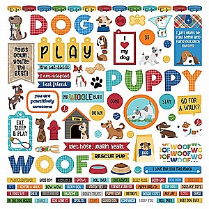 DOG LOVER ELEMENT STICKERS DOG LOVER ELEMENT STICKERS
