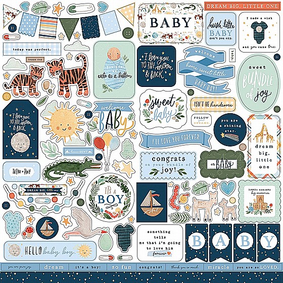 ���� ��� �������� WELCOME BABY BOY COLLECTION KIT 