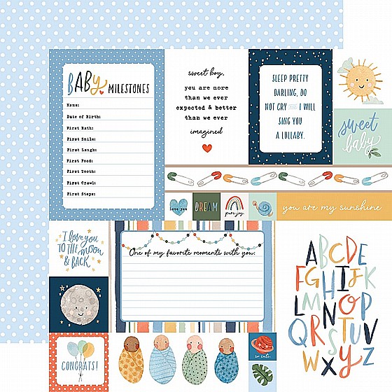 ���� ��� �������� WELCOME BABY BOY COLLECTION KIT 