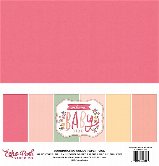 Welcome Baby Girl Solids Kit