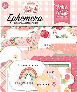 WELCOME BABY GIRL EPHEMERA