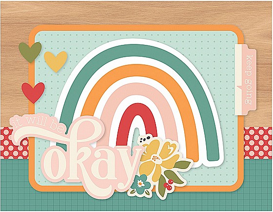 ���� ������ ���� ����� ����� SIMPLE CARDS CARD KIT - LOTS OF LOVE