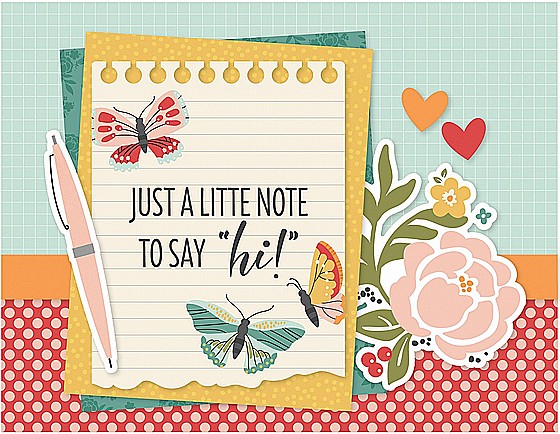 ���� ������ ���� ����� ����� SIMPLE CARDS CARD KIT - LOTS OF LOVE
