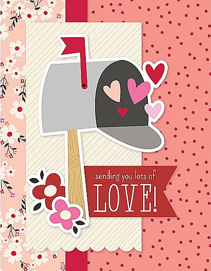 ���� ������ ���� ����� ����� SIMPLE CARDS CARD KIT - LOTS OF LOVE