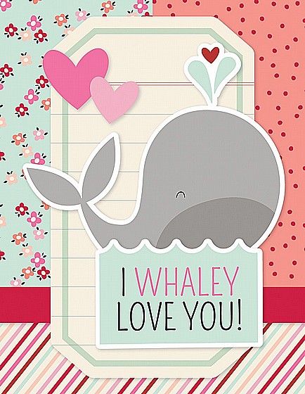 ���� ������ ���� ����� ����� SIMPLE CARDS CARD KIT - LOTS OF LOVE
