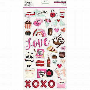 מדבקות צ'יפבורד SWEET TALK - 6X12 CHIPBOARD מדבקות צ'יפבורד SWEET TALK - 6X12 CHIPBOARD