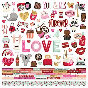 מדבקות קארדסטוק SWEET TALK - CARDSTOCK STICKER מדבקות קארדסטוק SWEET TALK - CARDSTOCK STICKER