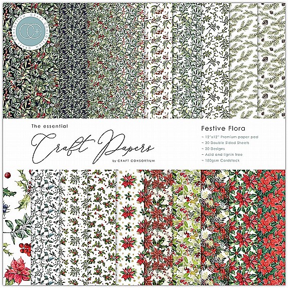 ���� ��� ��������  The Essential Craft Papers - Festive Flora