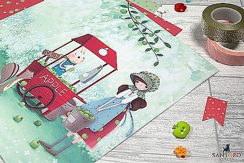 ���� ��� �������� Santoro - Kori Kumi 12"x12" Premium Paper Pack