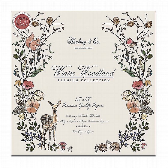 ���� ��� �������� Winter Woodland Premium Paper Pad