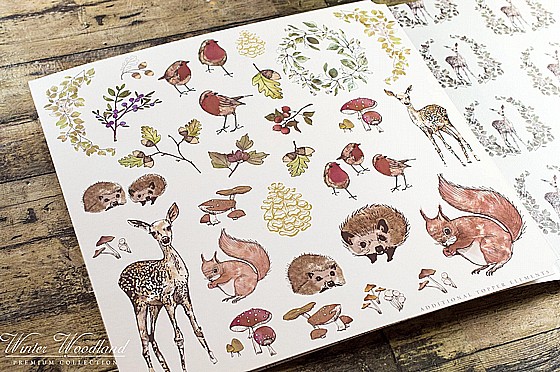 ���� ��� �������� Winter Woodland Premium Paper Pad