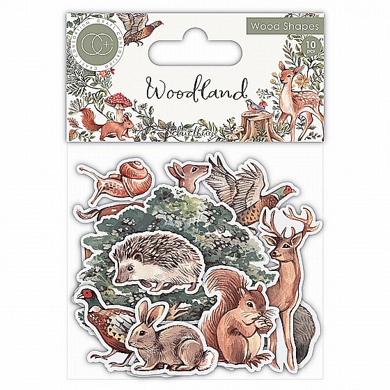 ������ �� Woodland - Laser cut Wooden Shapes