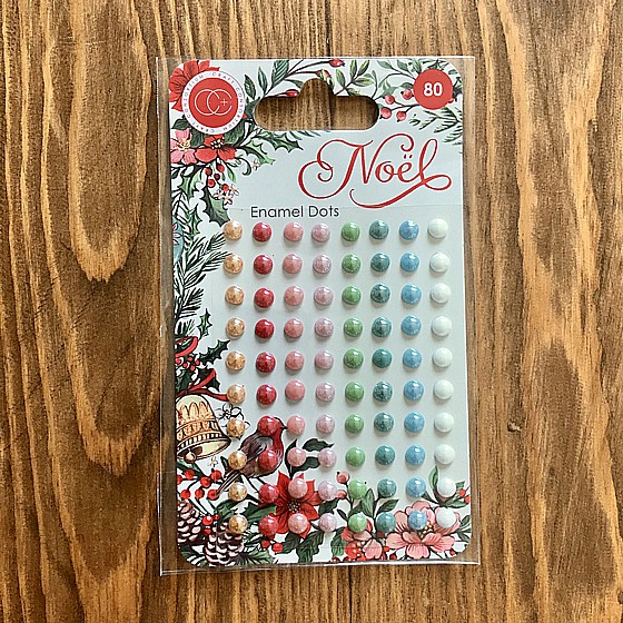 ������ ������ NOEL - Adhesive Enamel Dots