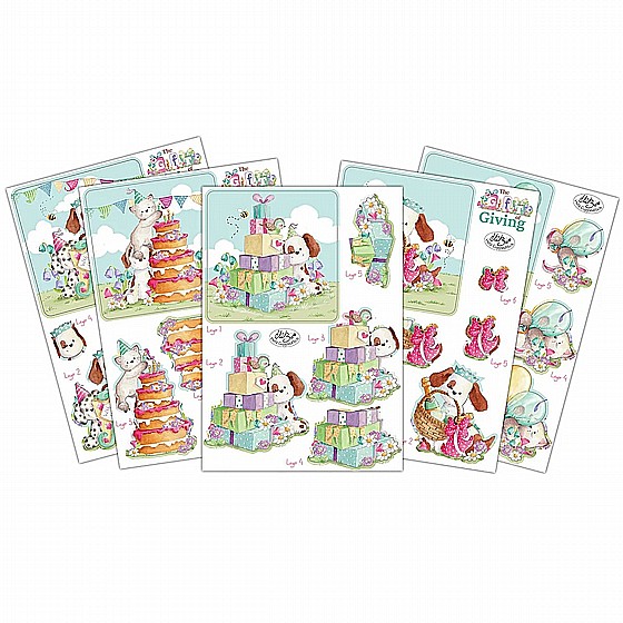 The Gift of Giving - 3D Decoupage Set