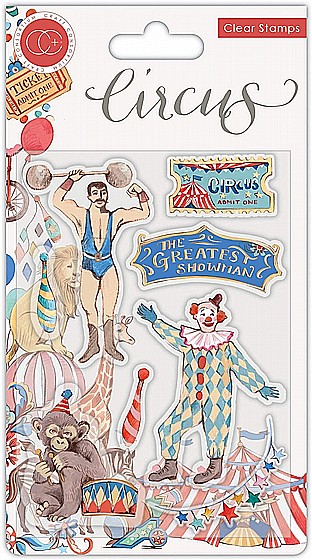 ���� ������ ������� Circus Stamp Set Greatest Show