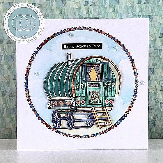 ���� ������ ������� ���� ������ Circus Stamp Set  Fortune Teller