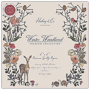 מארז דפי קארדסטוק Winter Woodland 6"x6" Premium Paper Pad מארז דפי קארדסטוק Winter Woodland 6"x6" Premium Paper Pad