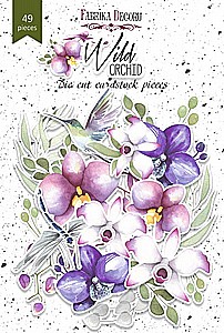 Set of die-cuts Wild Orchid collection of 49 pieces Set of die-cuts Wild Orchid collection of 49 pieces
