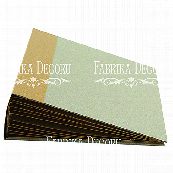 Blank album of kraft cardboard 20cm x 20cm 10 sheets