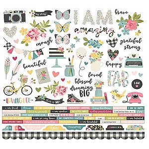 כל מה שאני אוהבת - I AM... Cardstock Stickers כל מה שאני אוהבת - I AM... Cardstock Stickers