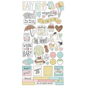 תינוק בדרך - Oh Baby! Expecting Cardstock Stickers תינוק בדרך - Oh Baby! Expecting Cardstock Stickers