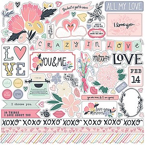 אני ואתה - You & Me Element Cardstock Stickers אני ואתה - You & Me Element Cardstock Stickers