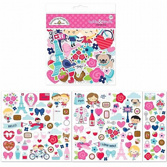 ����� ������ - French Kiss Odds & Ends Die-Cuts