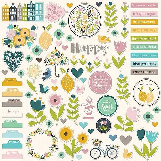 ��� �� ����� - Spoonful of Soul Pea Pod Parts Die-Cuts