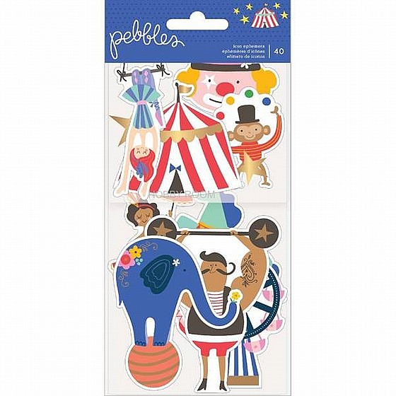 ����� - Big Top Dreams Icon Ephemera with Gold Foil Accents