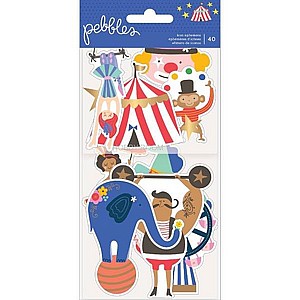 בקרקס - Big Top Dreams Icon Ephemera with Gold Foil Accents בקרקס - Big Top Dreams Icon Ephemera with Gold Foil Accents