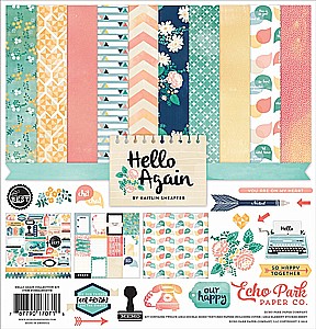 מארז דפי קארדסטוק HELLO AGAIN COLLECTION KIT מארז דפי קארדסטוק HELLO AGAIN COLLECTION KIT