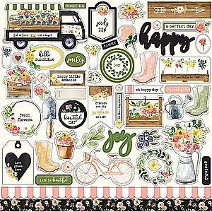 SPRING MARKET STICKER SHEET