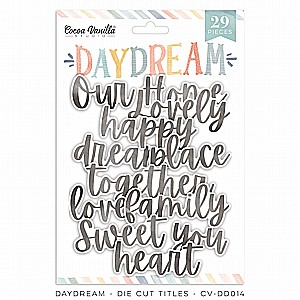 DAYDREAM � Die Cut Titles