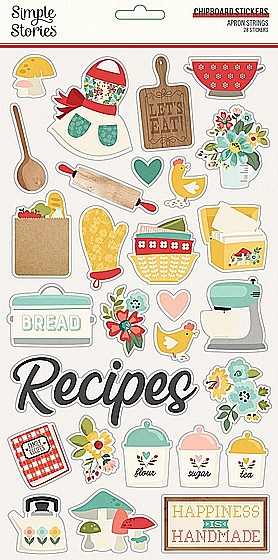 APRON STRINGS - 6X12 CHIPBOARD